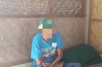 Gak ada angin gak ada hujan, seorang pria di Batukliang Lombok Tengah ditebas samurai