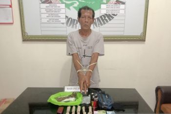 Polres Agam tangkap seorang kakek yang edarkan narkotika