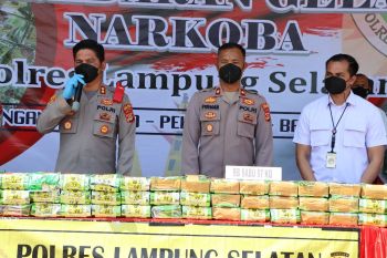 Polisi gagalkan peredaran 114 kg sabu-sabu