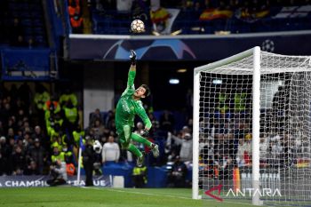 Courtois yakin Real Madrid akan hadapi Manchester City di 16 besar
