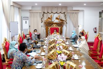 Unit kerja Kementerian PUPR sampaikan program 2022 kepada Gubernur Sulsel