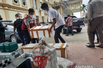 Polda Jambi gagalkan penyelundupan ribuan ekor benih lobster ke Singapura