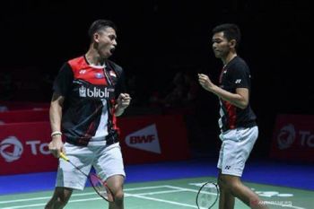 Fajar/Rian melaju ke final Korea Open usai tumbangkan Bagas/Fikri