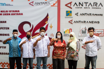 BPN Pringsewu jalin sinergitas publikasi dengan LKBN ANTARA