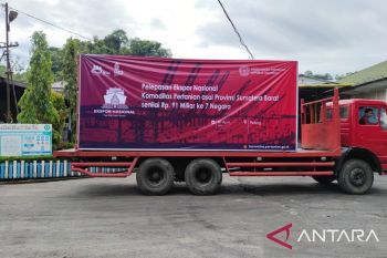 Sumbar lepas ekspor pertanian senilai Rp91 miliar ke delapan negara