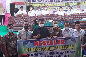 Kabupaten OKU Timur luncurkan beras "Sebiduk Sehaluan"