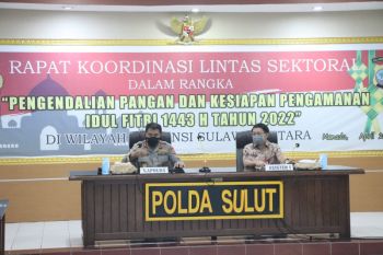 Polda Sulut gelar Rakor lintas sektoral jelang Idul Fitri 1443 H