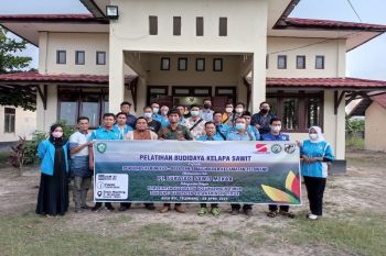 PT Sukajadi Sawit Mekar dan KNPI Kotim bekali pemuda pengetahuan budidaya kelapa sawit