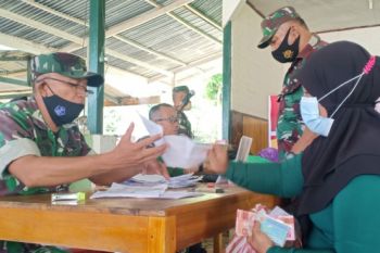 Kodim 1402/Polman salurkan bantuan Rp4,2 miliar kepada 7.000 pelaku usaha