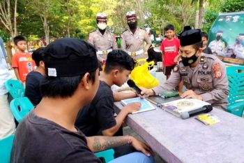 Polisi sanksi pelaku balap liar di Bulukumba hukuman mengaji