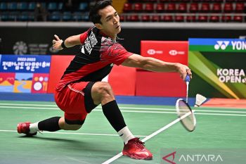 Jonatan gagal juara Korea Open setelah kalah dari peringkat 156 dunia