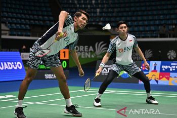 Fajar/Rian gagal sumbang gelar dari Korea Open