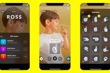 Snapchat luncurkan filter khusus ajak pengguna belajar bahasa isyarat