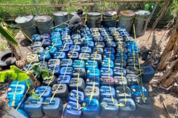 Polda Sulbar tangkap penimbun 6,2 ton solar bersubsidi