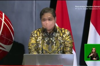 GoTo masuk BEI, Airlangga Hartarto harap makin banyak perusahaan teknologi IPO
