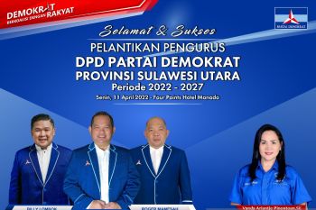 AHY Lantik Elly Lasut sebagai ketua DPD PD Sulut