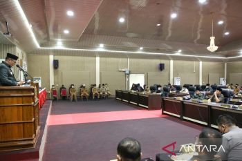 Bupati Meranti sampaikan LKPJ ke legislatif
