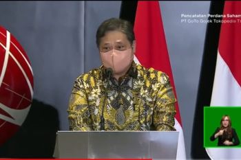 Airlangga harap makin banyak perusahaan teknologi IPO susul GoTo
