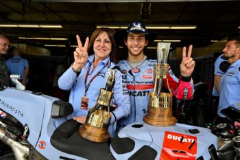 MotoGP -Enea Bastianini penuhi janji bikin bangga Indonesia di GP Amerika