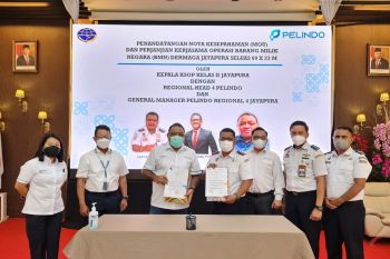 Kemenhub-Pelindo kerjasama tingkatkan produktivitas Pelabuhan laut Jayapura