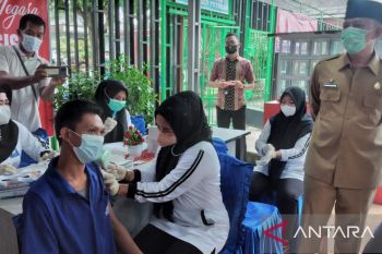 100 warga binaan Rutan Baturaja  disuntik vaksin COVID-19