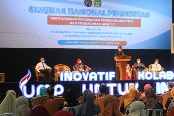 Magister PIPS UMP gelar Seminar Nasional Implementasi Kurikulum Merdeka