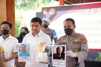 Polda Sulbar gagalkan peredaran lima kilogram narkoba jenis sabu