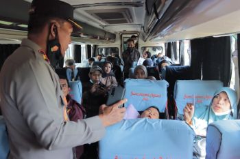 Wakapolda Lampung cek kesiapan Pos Pelayanan JTTS KM20 dan Pelabuhan Bakauheni