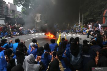 Unjuk Rasa PMII di Kediri