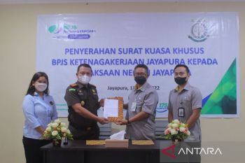 Kejari Jayapura siap bantu BPJAMSOSTEK tagih 41 perusahaan penunggak iuran