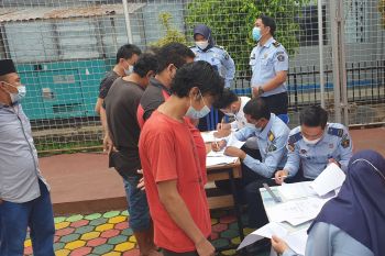 Kemenkumham Sumsel bantu napi peroleh NIK untuk pelayanan vaksin