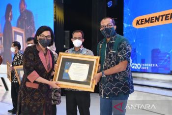 Kemenkumham raih penghargaan Kinerja Anggaran Kementerian Keuangan 2022