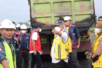 Menteri PUPR jelaskan kondisi tol Bakauheni-Palembang sebelum arus mudik dimulai