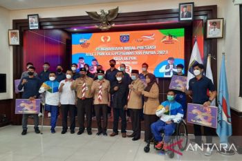 Pemkot Depok berikan uang imbal prestasi kepada atlet berprestasi di PON dan Paparnas Papua