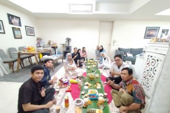 Mahasiswa Indonesia di UiTM buka bersama