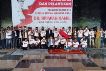 GNIJ NTB deklarasi Ridwan Kamil Capres 2024