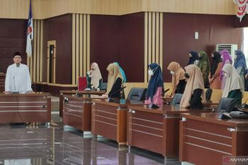 Pelajar dan santri di Bogor ikuti Pesantren Kilat Ramadhan di Gedung DPRD
