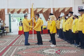 Afrizal Sintong dilantik sebagai Ketua Partai Golkar Rohil