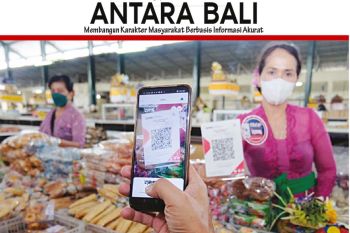DENPASAR TERAPKAN DIGITALISASI PEMBAYARAN DI PASAR TRADISIONAL