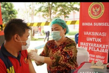 Realisasi pelayanan vaksinasi narapidana  di Sumsel 91,8 persen