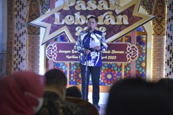 Pasar Lebaran UMKM Sleman bukukan transaksi capai Rp183,3 juta