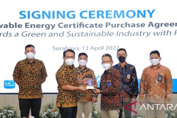 Gunakan energi bersih, industri di Jatim serap 70.000 unit REC milik PLN