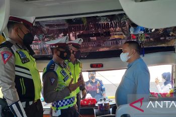 Diperiksa, kelaikan operasi angkutan umum Lebaran 2022