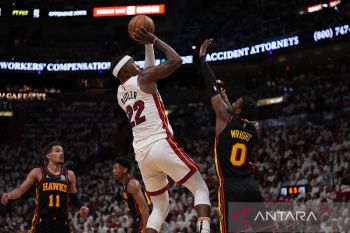 NBA - Jimmy Butler pimpin Heat unggul 2-0 atas Hawks playoff Wilayah Timur