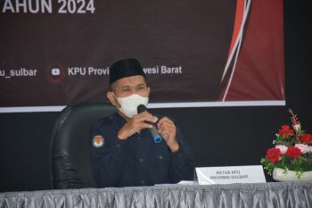 KPU Sulbar usulkan kebutuhan anggaran pemilu 2024 sebesar Rp300 miliar
