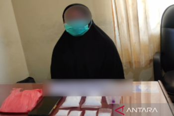 Polda Sulawesi Tenggara tangkap ibu rumah tangga edarkan 120 gram sabu di Konawe