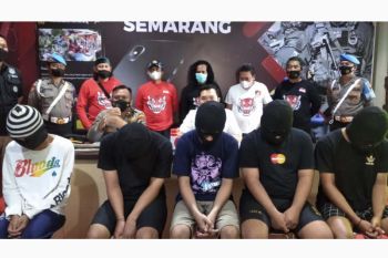 Terlibat tawuran di Semarang, lima remaja ini diamankan polisi