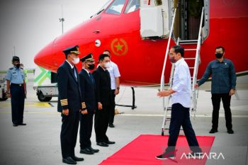 Jokowi ke Sumenep resmikan Bandar Udara Trunojoyo