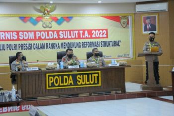 Kapolda Sulut buka Rakernis fungsi SDM