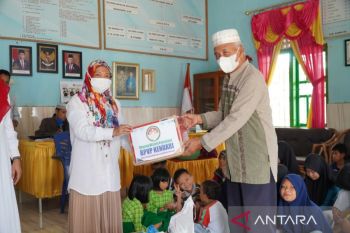 DWP BPVP Kendari bantu anak yatim di sejumlah panti asuhan jelang lebaran